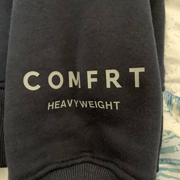 Comfrt Women's Navy Sweatshirt Hoodie Size Small NWOT - Picture 5 of 9